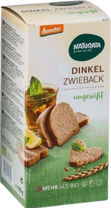 Produktbild Naturata Dinkel Zwieback ungesüsst (150 g)