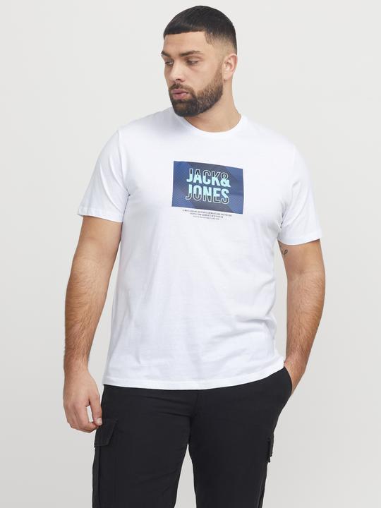 Actual product image Jack & Jones Plus Size 3er-pack Gedruckt T-shirt T-shirt (3XL)