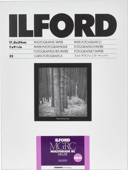 Actual product image Ilford 1x 25 MG RC DL 1M 18x24 (190 g/m², 18 x 24 cm, 25 x)
