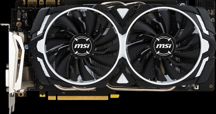 MSI GeForce GTX 1070 ARMOR OC (8 GB)