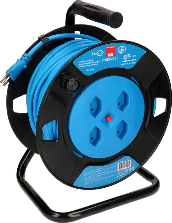 Max Hauri Cable reel V2 33 m Blue (33 m, 1.50 mm²)