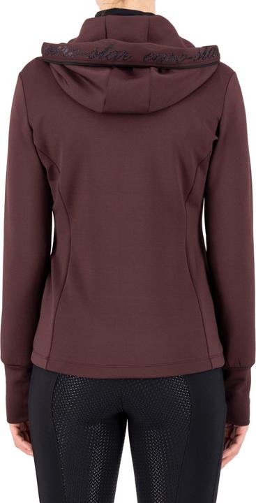 Actual product image Euro-star Giulia Women's Zip Up Hooded Riding Sweatshirt (XS)