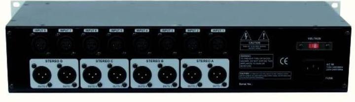 Actual product image Omnitronic MZD-88 (Studio- and Livemixer)