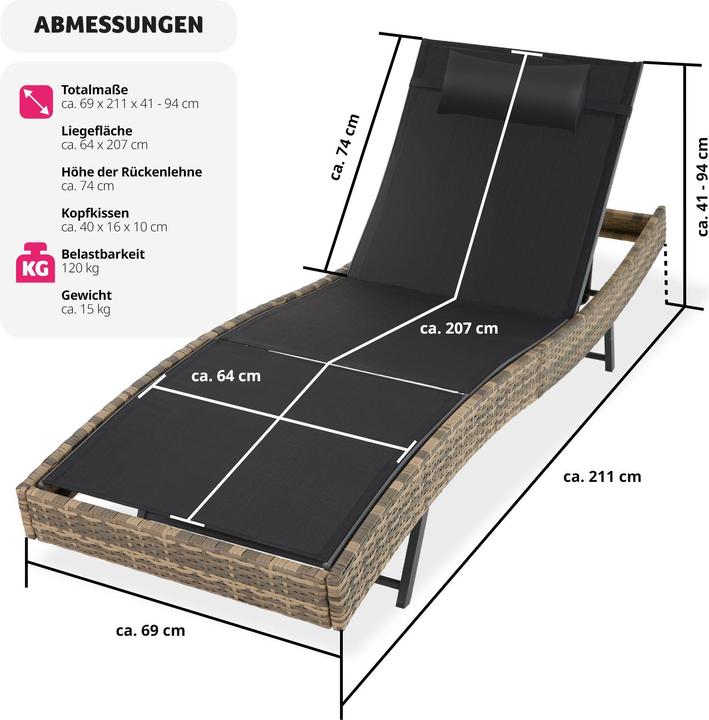 Image du produit tectake Moana (211 cm)