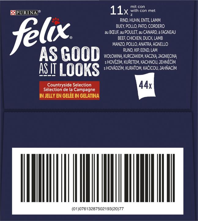 Actual product image Felix Multipack: As good as it looks (Adult, 44 pcs., 3740 g)