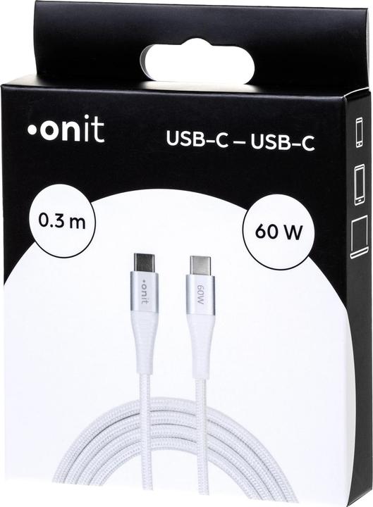 Actual product image Onit USB C — USB C (0.30 m, USB 3.0, 60 W)