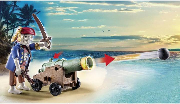 Actual product image Playmobil 70962 Pirate Treasure Island with Skeleton (70962, Playmobil Pirates)