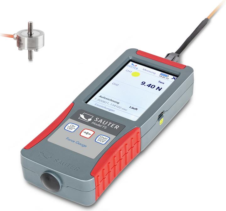 Actual product image Kern Digital force gauge (external measuring cell)Max 500 N d=0.1 N
