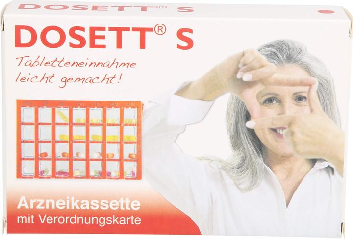 Produktbild Dosett S Arzneikassette mit Verordnungskarte rot, 1 St. Dosette