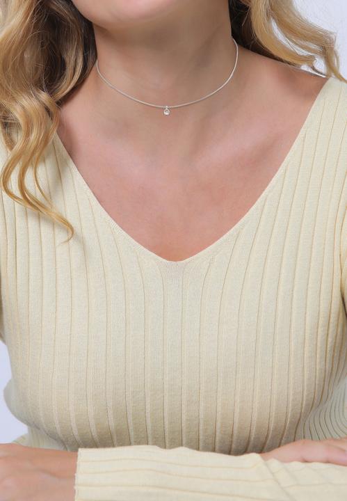 Immagine prodotto Elli Girocollo, collana di pietre preziose (Quarzo, Argento 925, 36 cm)