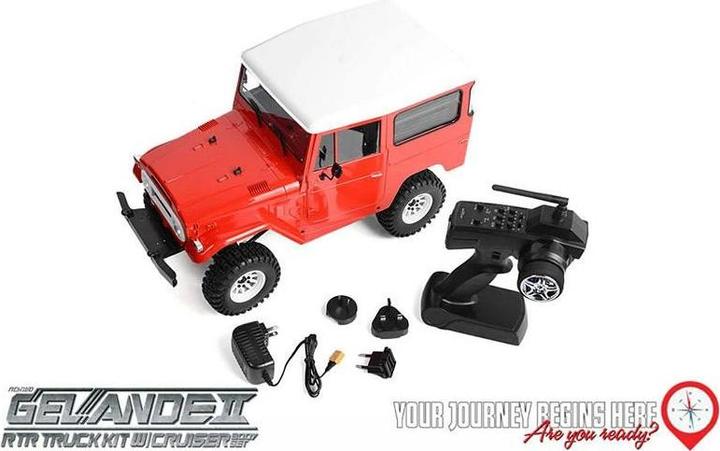 Image du produit Rc4Wd Scale Crawler Terrain II Cruiser RTR, 1:10 (RTR Prêt à fonctionner)