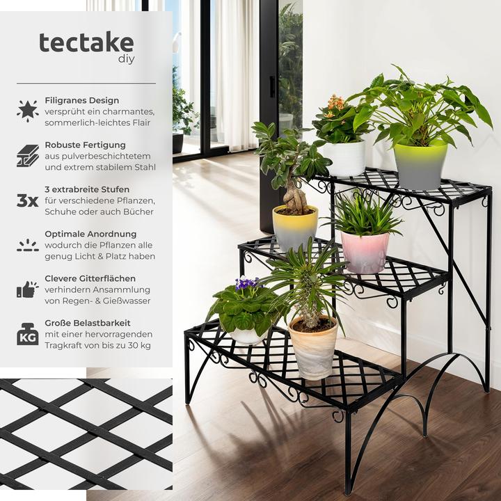 Produktbild tectake Blumentreppe