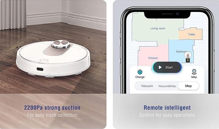 Produktbild Xiaomi SE Staubsauger-Roboter mit Wischfunktion Laser App-Steuerung (Saugroboter)