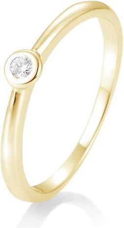 Breuning Ring Zarge 0,05-0,30 ct. (48, 585/14 K Gold)