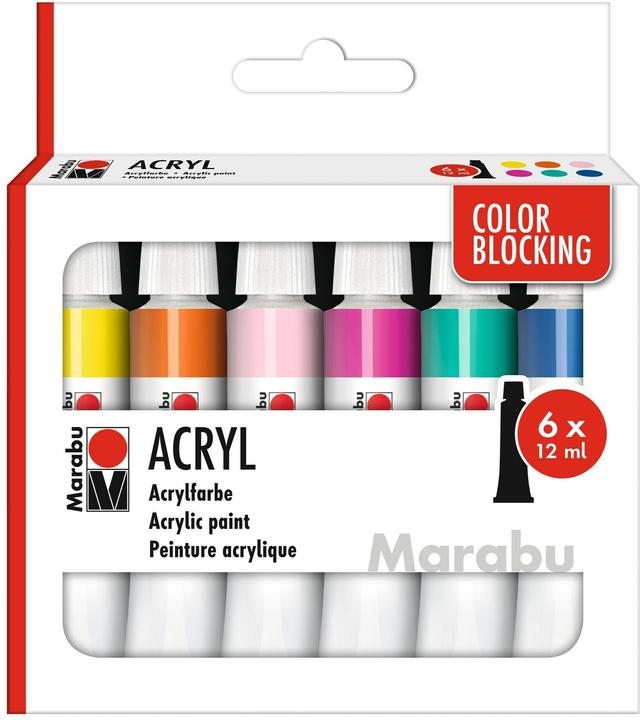 Produktbild Marabu ColorBlock (Mehrfarbig, 72 ml)