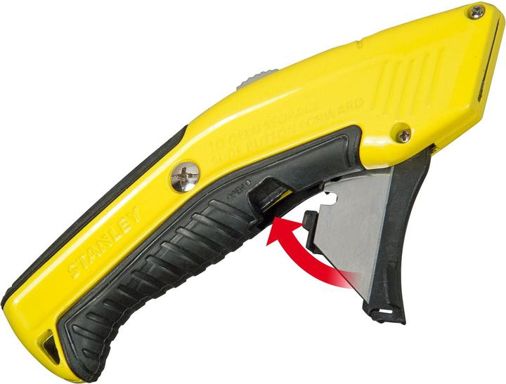 Immagine prodotto Stanley Coltello con lama trapezoidale con cambio lama automatico (Taglierini)