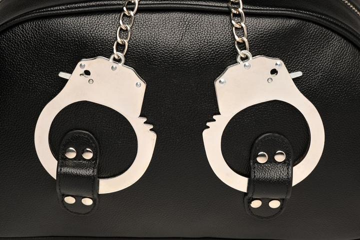 Actual product image Master Series Cuffed Travel Bag with Handcuff Handles