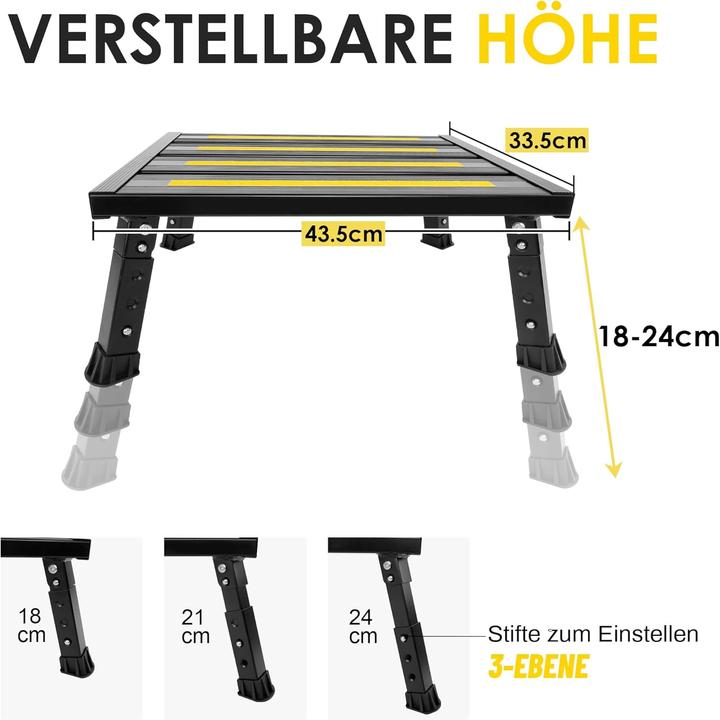 Actual product image Iloknzi Klapptritt (Stile, Folding step)