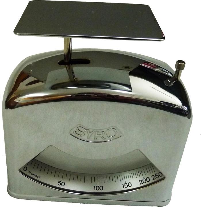 Syro Briefwaage LE 250, 250 Gramm, Chrom