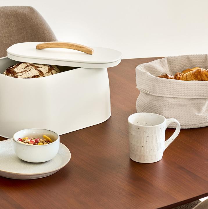 Actual product image Zeller Present Brotkasten Metall Gummibaum 33.5x23.5x18.3 cm