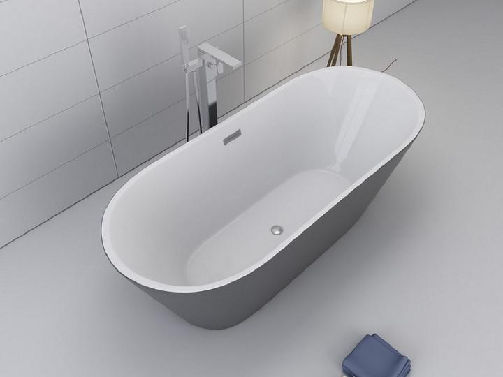 Produktbild Jet-Line Badewanne LAUSANNE II grau (170 cm, 80 cm)