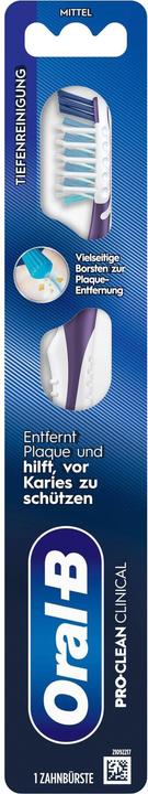 Immagine prodotto Oral-B Pro-Clean Clinical Cross-Action Handzahnbürste (Medio, 1 x)