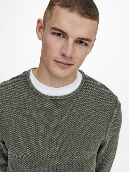 Produktbild Only & Sons Strukturierter Strickpullover (XS)