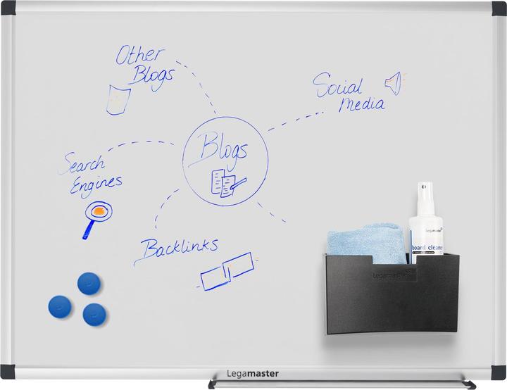 Produktbild Legamaster Magnethaftendes Whiteboard Unite Plus 45 cm x 60 cm, Weiss (45 x 60 cm)