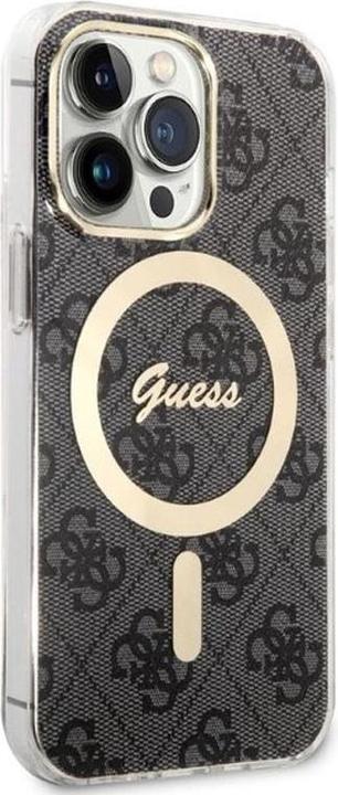 Immagine prodotto Guess Zestaw GUBPP13XH4EACSK Custodia+ Caricabatterie iPhone 13 Pro Max czarny/nero Custodia rigida (Apple iPhone 13 Pro Max)
