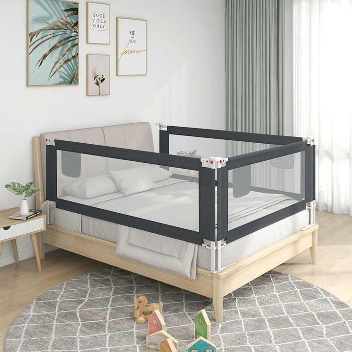 Immagine prodotto VidaXL Höhenverstellbares Bettschutzgitter 140x25cm (140 cm)