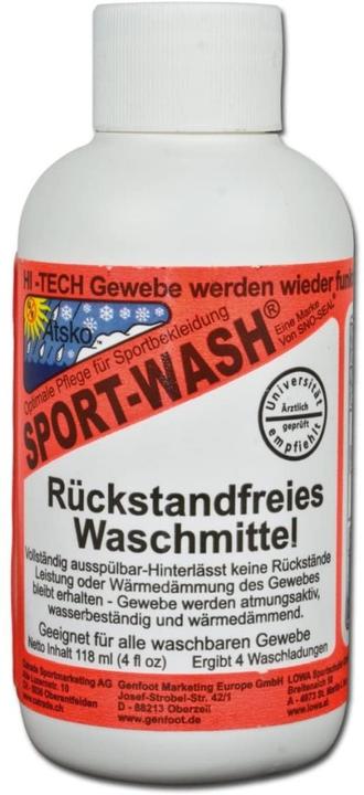 Atsko Sno-Seal Sport-Wash (4 Washing cycles, Liquid detergent)