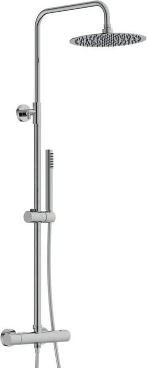 Schütte Schãoette Aqueduct Head Duschset - mit thermostatischen Mixer - Chrom (60044)