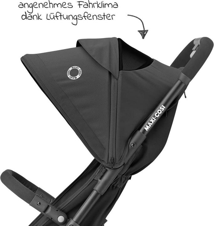 Actual product image Maxi-Cosi Lara2 Essential Black (Black Frame)