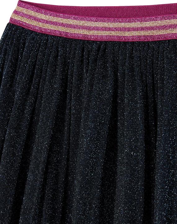 Produktbild Vertbaudet Mädchen Plisseerock in Glitzeroptik (140)