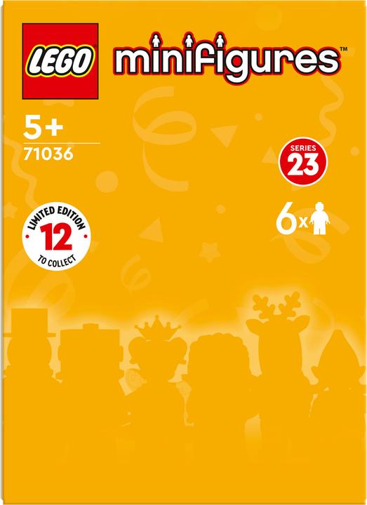 Actual product image LEGO Series 23 - Pack of 6 (71036, LEGO Minifigures)