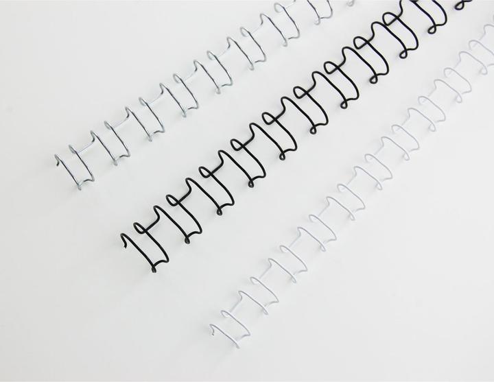 Image du produit GBC Fil de ligature, 14 mm, 21 anneaux, blanc