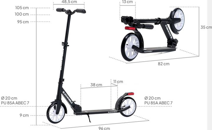 Actual product image Blackwheels Zoom