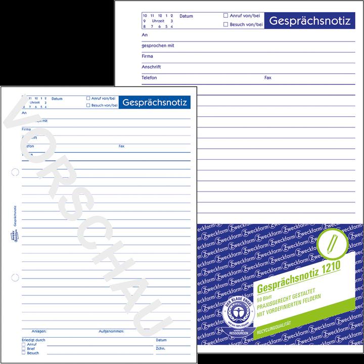 Produktbild Avery Gesprächsnotiz (50 x)