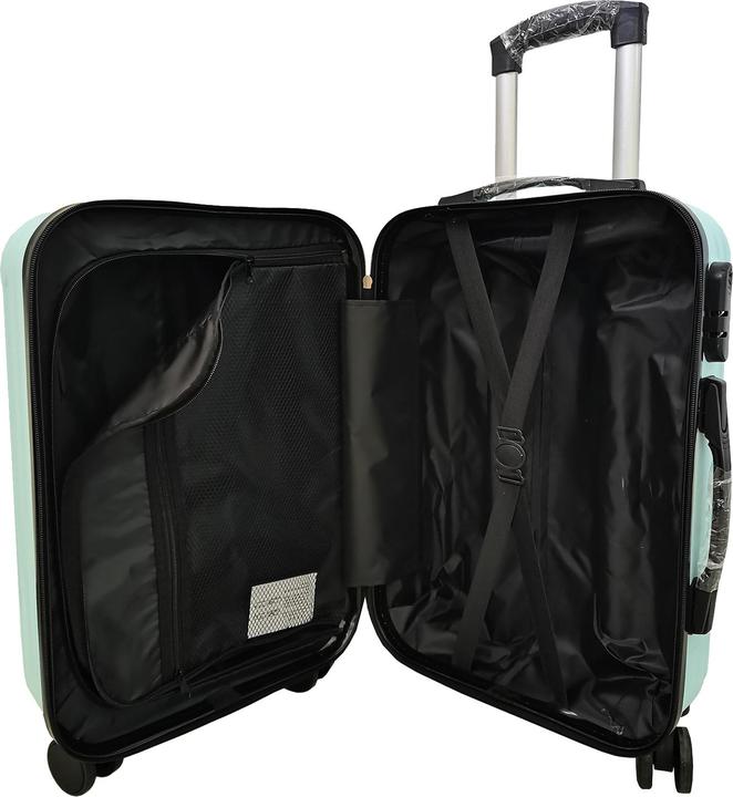Image du produit NTK-Collection Hartschalenkoffer 2er-Set Frenzi Blau (80 l, M (50 - 90l), L (90 - 115l))
