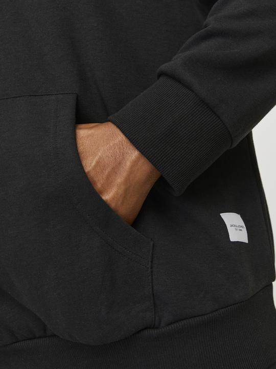 Actual product image Jack & Jones Plain plus size hoodie (XXL, 4XL)