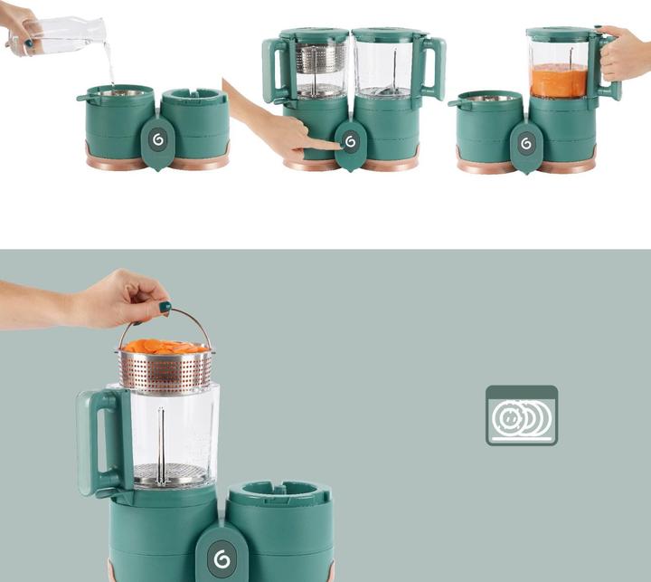 Immagine prodotto Babymoov Dampfgarer Nutribaby Glass