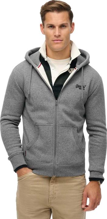 Produktbild Superdry Sweatjacke Casual Figurbetont ESSENTIAL LOGO ZIP HOODIE (S)