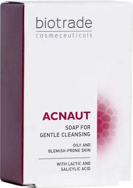 Actual product image Biotrade Acnaut Cleansing Soap For Oily And Problematic Skin - 100 G (Cleaning cloths)