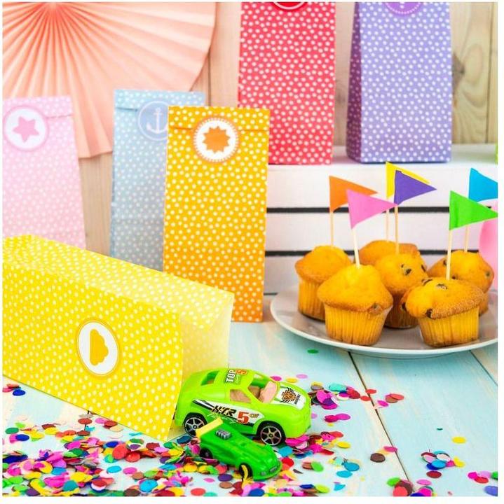 Actual product image Papierdrachen 24 party bags (Gift bag, 24 x)