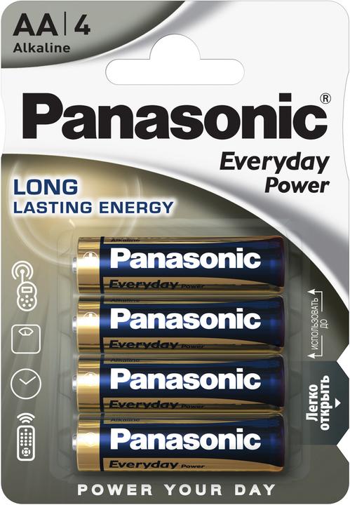Image du produit Panasonic Le pouvoir au quotidien (4 pcs, AA)