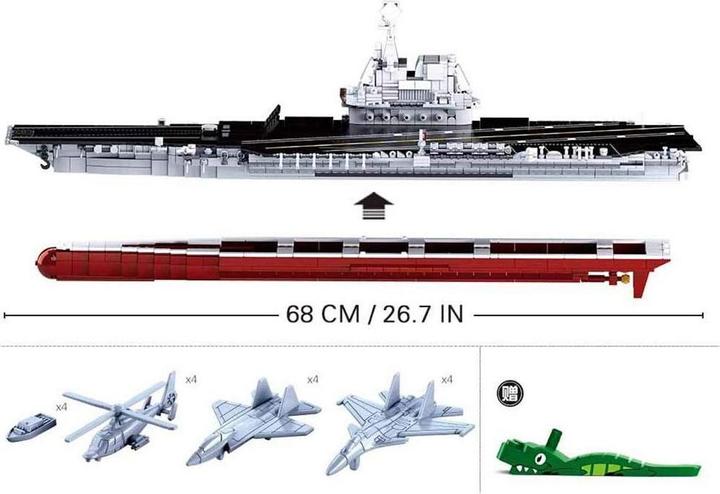 Image du produit Sluban M38-B0698 - Jouets de construction - 002 Aircraft Carrier