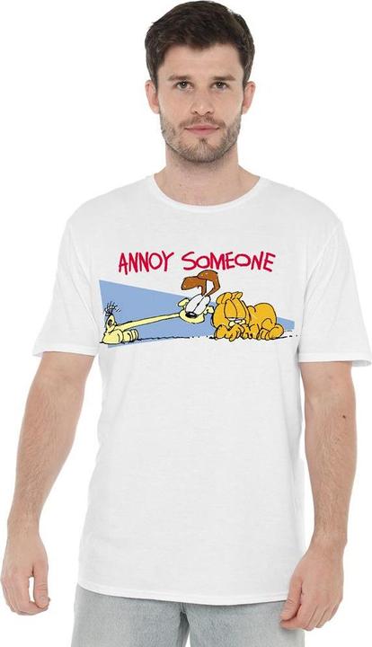 Immagine prodotto Garfield Annoy Someone Maglietta Uomo (4XL)