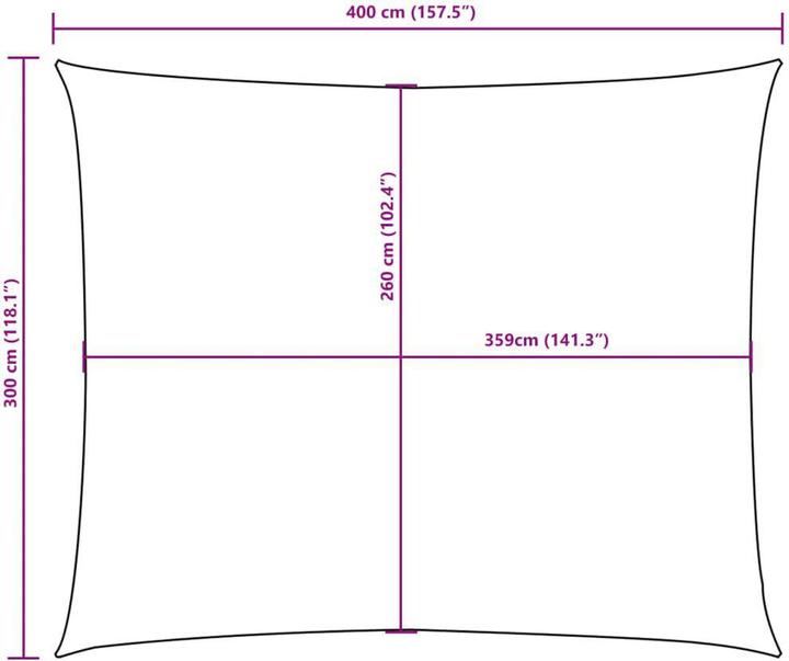 Actual product image VidaXL Nezhatok (3 x 4 m)