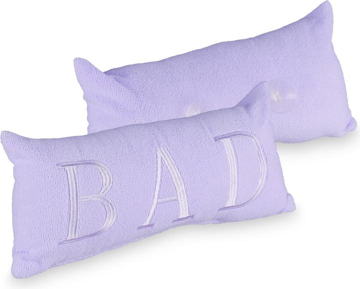 Relaxdays Nackenkissen Badewanne (37 x 18 cm)