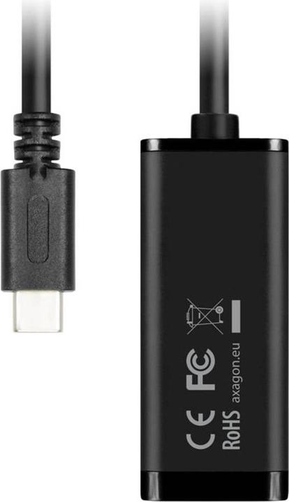 Image du produit Axagon ADE-SRC Adaptateur Gigabit Ethernet 10/100/1000 - USB 3.1 type C (USB-C 3.1 Gen 1, RJ45 (1x))